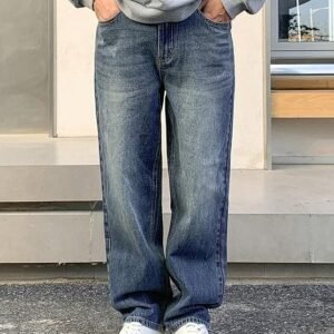 Jeans for Men | Casual Jeans for Men | Loose Fit Denim Streetwear Pants