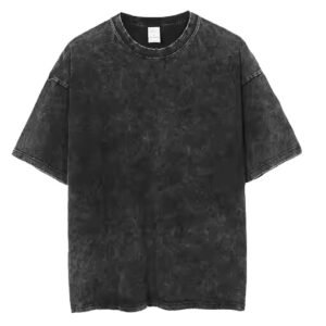 Oversized T-Shirt Unisex Drop Shoulder Dye Washed Street