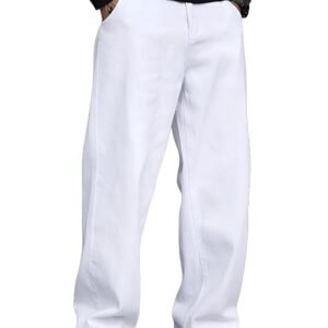 Men Jeans || Baggy Fit Jean's for Man || Loose Fit High Rise Denim || Stretchable Casual Wear Jean,s || Dance Rap Rapping Style Pant for Men |