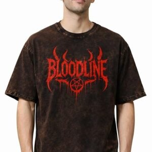 Oversized T-Shirt Unisex Drop Shoulder Dye Washed Street