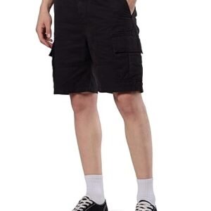 Men's Relaxed Fit Washed Cargo Shorts - Regular Fit | Pure Cotton