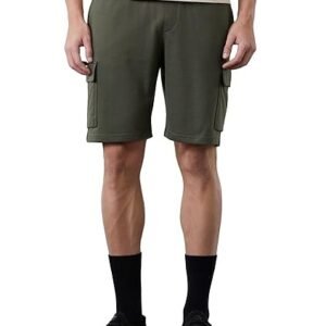 Men's Casual Cargo Knit Shorts