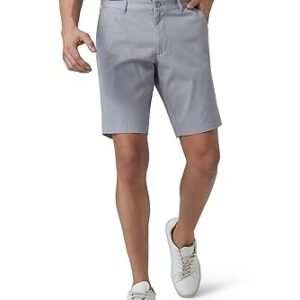 Men's Element Chino Shorts | Solid Straight Fit | 100% Cotton with Dual Pockets & Plus Sizes