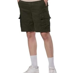 Men's Relaxed Fit Washed Cargo Shorts - Regular Fit | Pure Cotton
