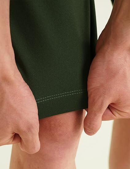 Shorts for Men, 4-Way Stretch Shorts Pant, Anti-Wrinkle Shorts Stylish, No Fade Long Lasting Half Pant for Man, Hidden Zipper Pocket Microfiber Chino Shorts - Image 4