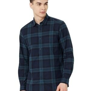 Men's Checkered Cotton Shirt | Smart Casual | Full Sleeves