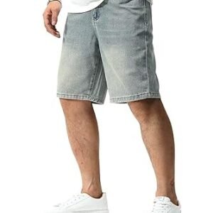 Men's Denim Cotton Shorts | Stylish Summer Bottoms | Trendy Streetwear Half Pant | Comfortable Slim Fit Apparel | Casual Outdoor Outfit | Modern Urban Look