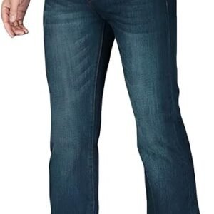 Men’s Bell Bottom Jeans || Bootcut Denim Pants || Wide Leg Flared Jeans for Men || High Waist Stretchable Retro Fit || Cotton Jeans for College Casua