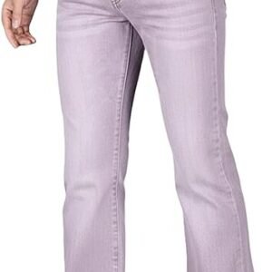 Men’s Bell Bottom Jeans || Bootcut Denim Pants || Wide Leg Flared Jeans for Men || High Waist Stretchable Retro Fit || Cotton Jeans for College Casua