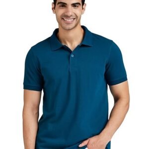 l Men's Cotton Rich Solid Polo Tshirt | Collar Tshirts | Half Sleeves | Plain-Regular Fit (Available in Plus Sizes)